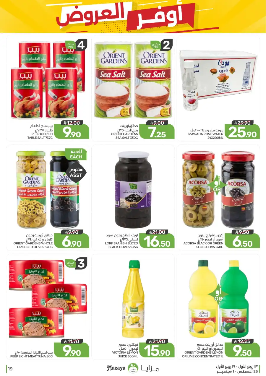 Best Offers in Mazaya Supermarket | Weekly Flyer page 19
